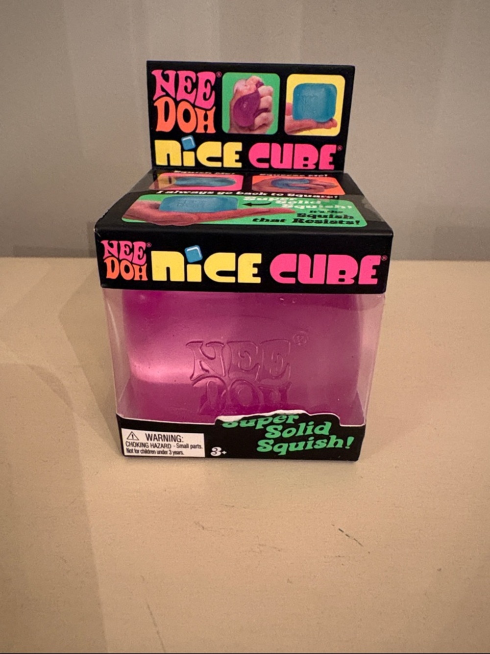 Nice Cube Super Solid Squish - Pink